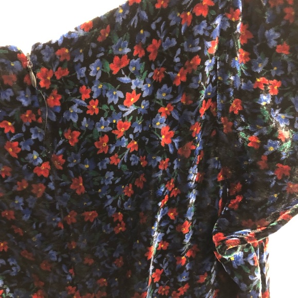 Loft Velvet Dress - Picture 5 of 7